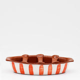 Grille Chorizo portugais I Assador de chouriço Grille Chorizo "Costa Nova Mar" - Rouge