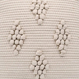 Housse de coussin 40x40 "Tapete de Trapo" - Beige