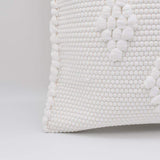Housse de coussin 40x40 "Tapete de Trapo" - Blanc