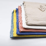 Housse de coussin 40x40 "Tapete de Trapo" - Jaune