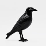 Merle I Oiseau en céramique et laiton O Corvo I Corbeau en céramique