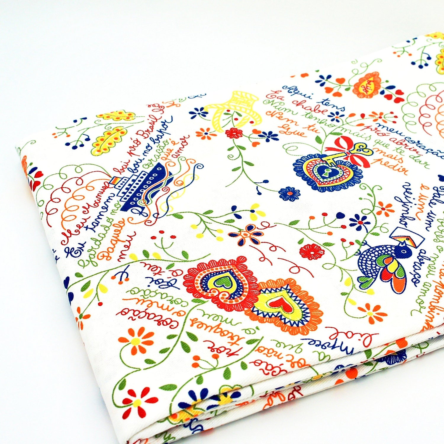 Nappe en coton "Namorados"