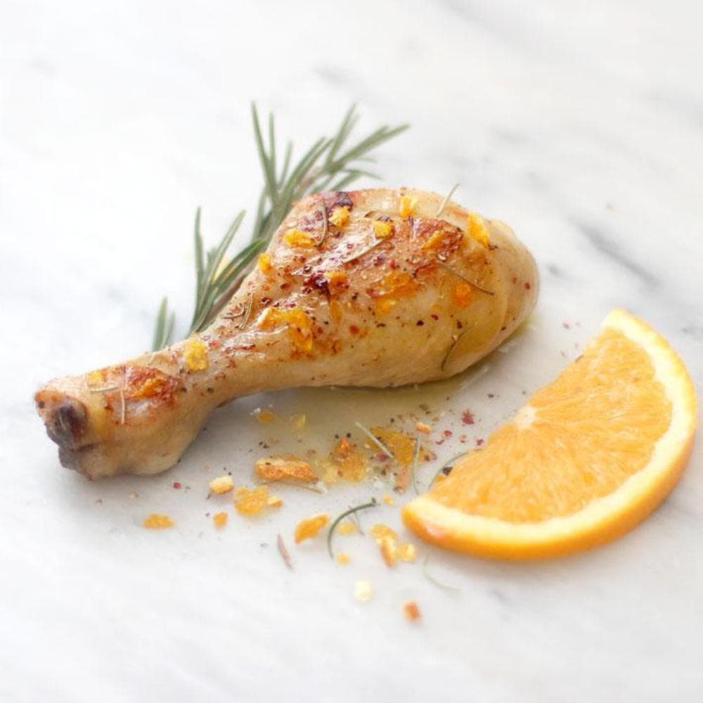 Tube d'oranges déshydratées et romarin