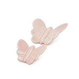 Papillon en céramique rose