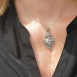 Coração de Viana I Pendentif en argent - 3.5cm
