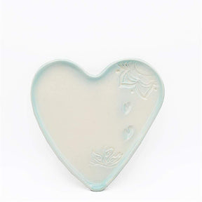 Petite assiette en céramique turquoise I Motifs étoile de mer Assiette "Estrela do mar" turquoise - 18 cm