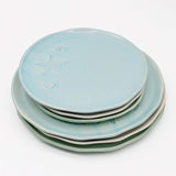 Assiette "Estrela do mar" turquoise - 20cm