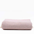 Plaid à franges en coton Rose et blanc cassé Plaid à franges en coton "Losango" 200x135 - Rose