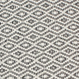 Plaid en coton "Losango" - Noir