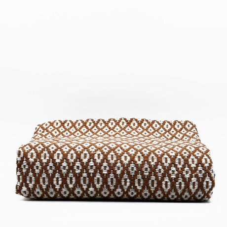 Plaid en laine Coloris Camel I Artisanat du Portugal en ligne Plaid en laine 200X135 - Camel