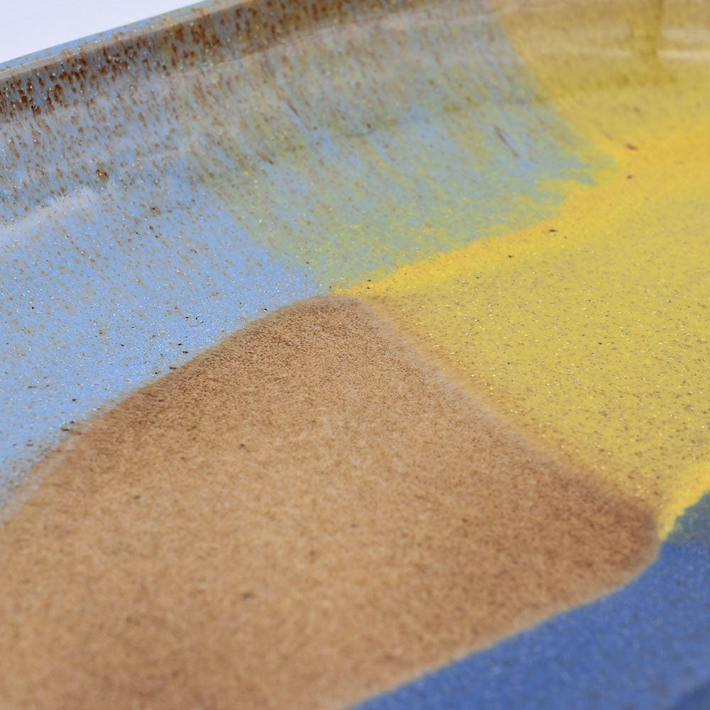 Plat de service en grès de la collection portugaise Corals Plat de service en grès "Corals" - 24cm