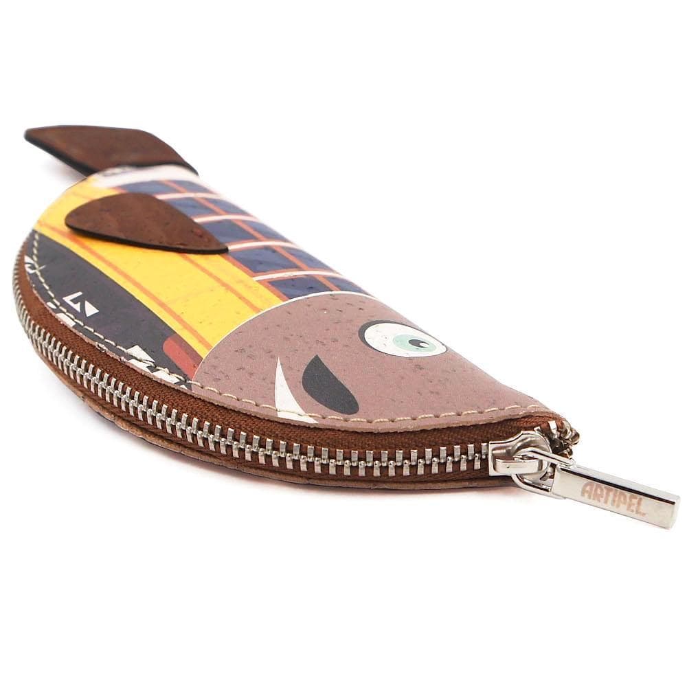 Porte monnaie en liège "Sardinhas"