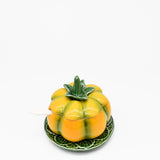 Pot en céramique en forme de citrouille - 10cm