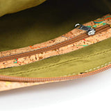 Sac pochette à bandoulière en liège