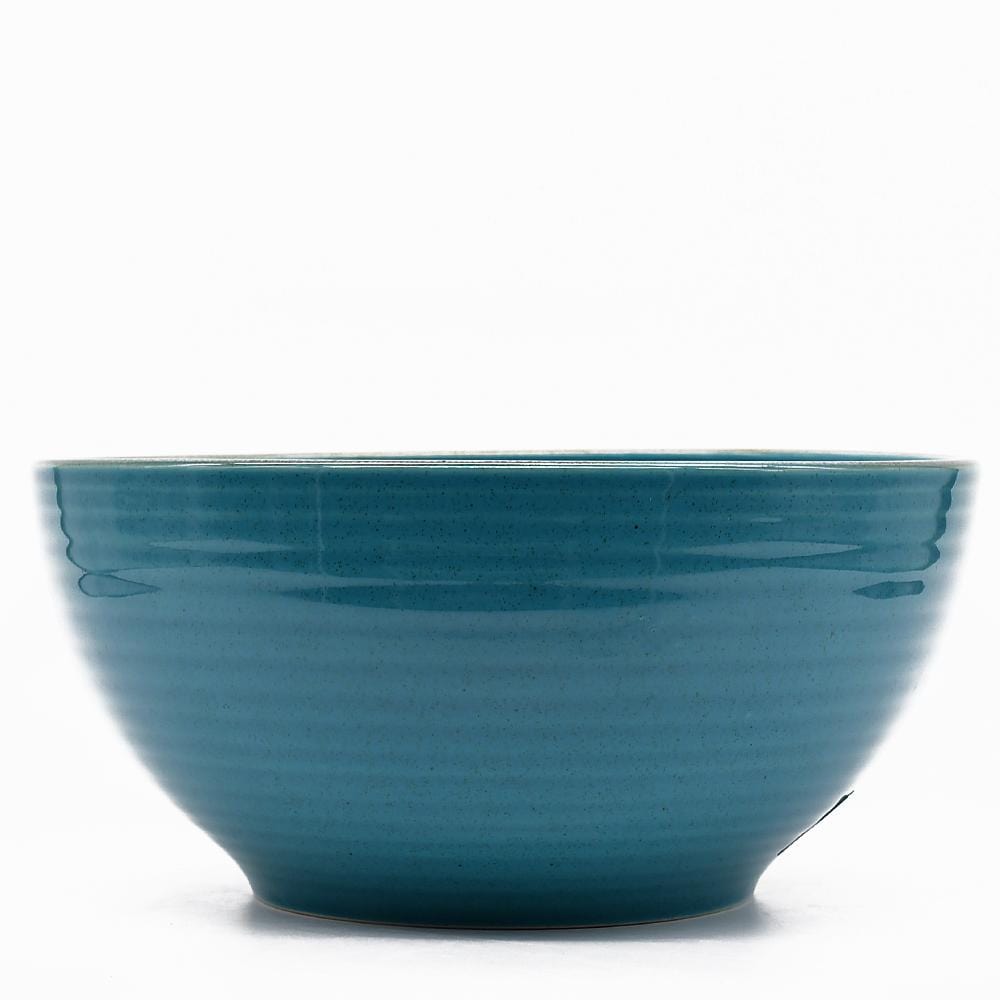 Saladier en grès Turquoise