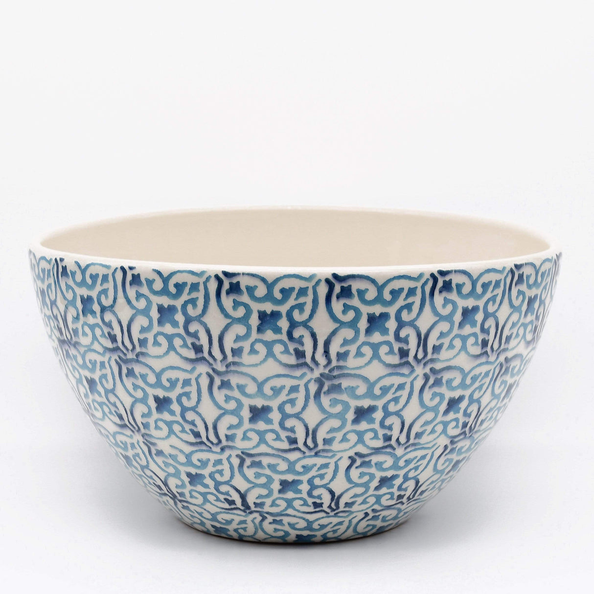 Saladier haut en terre cuite vitrifiée "Alentejo"