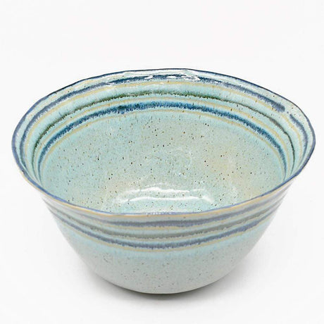 Saladier haut en grès "Madeira" Vert