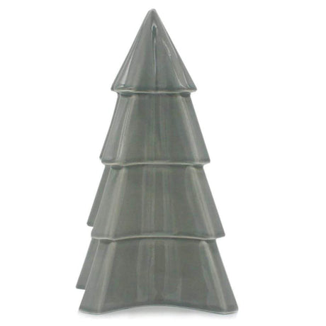 Sapin en céramique gris