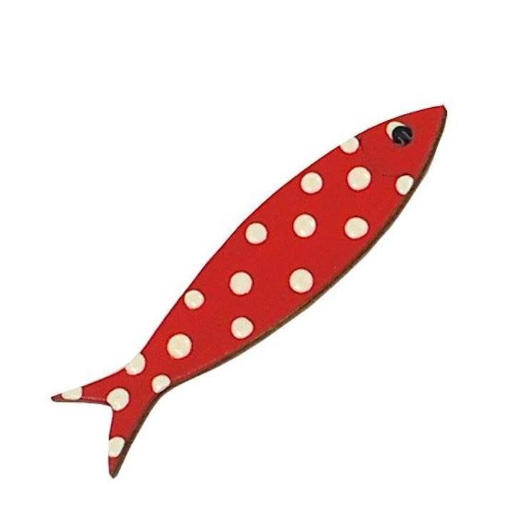 Sardine en bois aimantée 15 cm