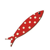 Sardine en bois aimantée 15 cm