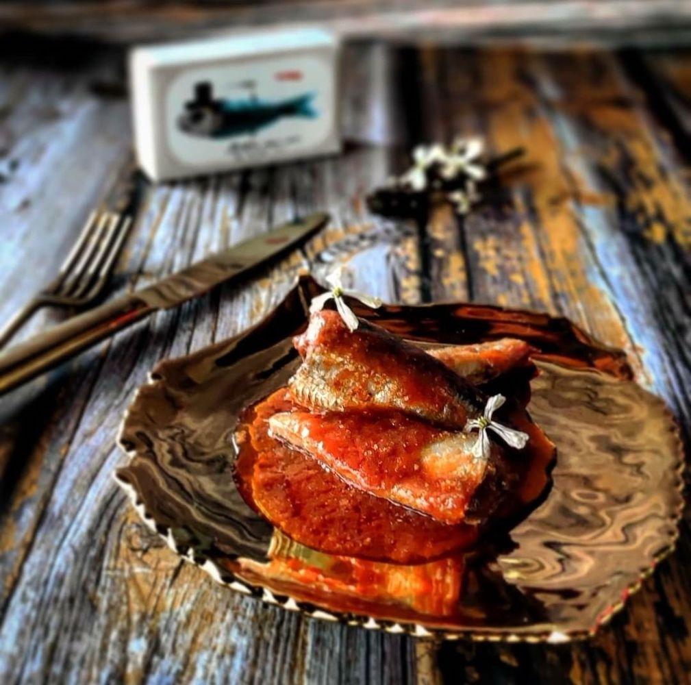 Sardines à l'huile d'olive et à la tomate I Produit portugais Sardines à l'huile d'olive et à la tomate