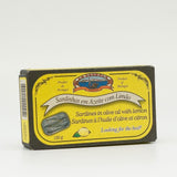 Sardines à l'huile d'olive et citron