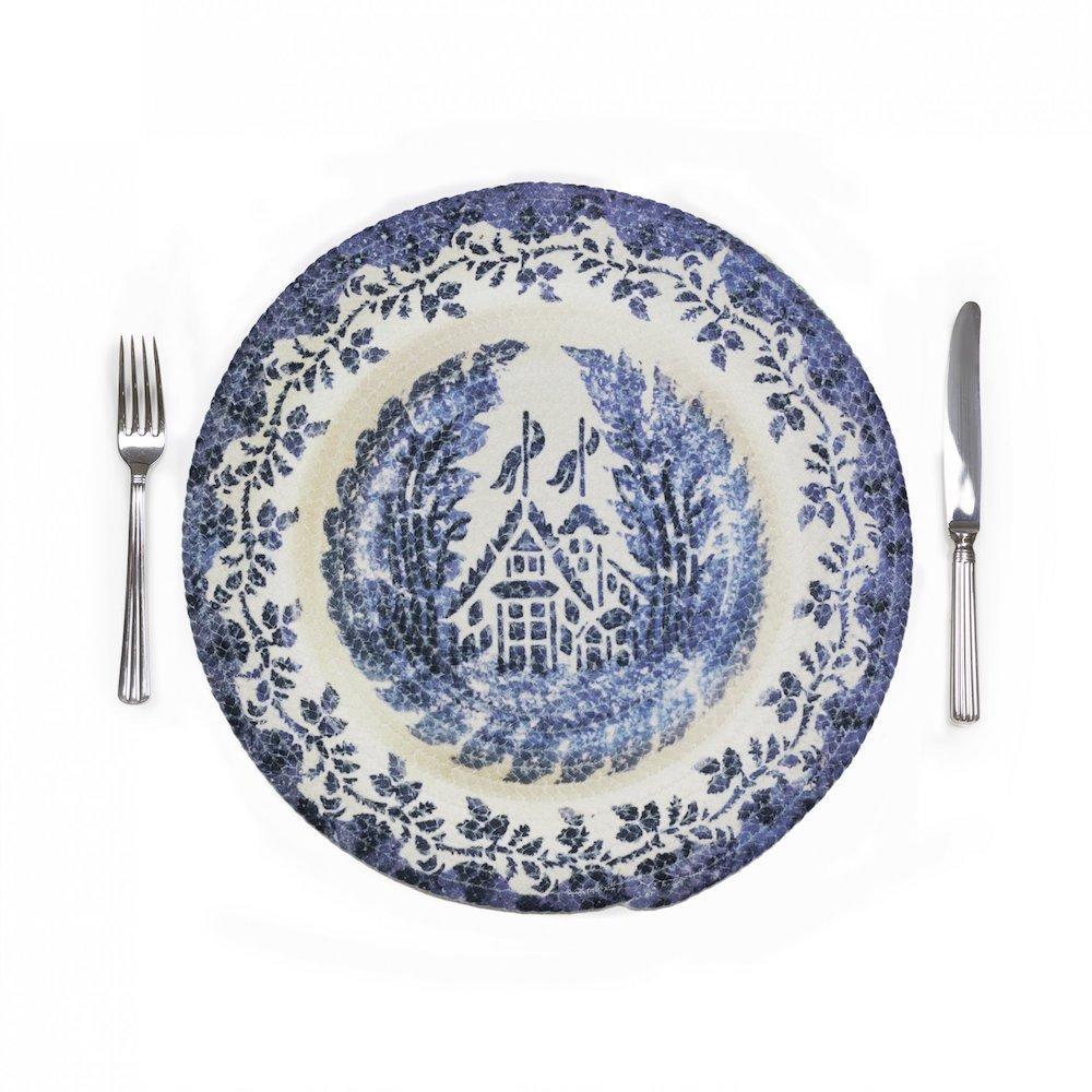 Set de table "Sacavém" bleu