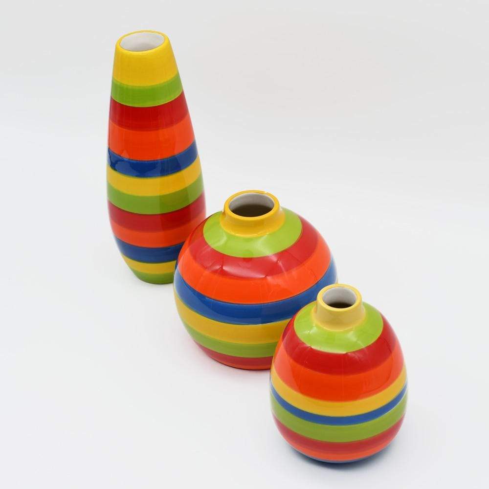 Soliflore boule multicolore I Vases en céramique du Portugal Soliflore boule - Multicolore