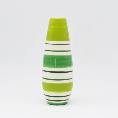 Soliflore long multicolore I Vases en céramique du Portugal Vase long - Vert
