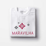 Tee-shirt femme "Maravilha" - Blanc