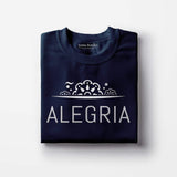 Tee-shirt femme "Alegria" - Bleu marine