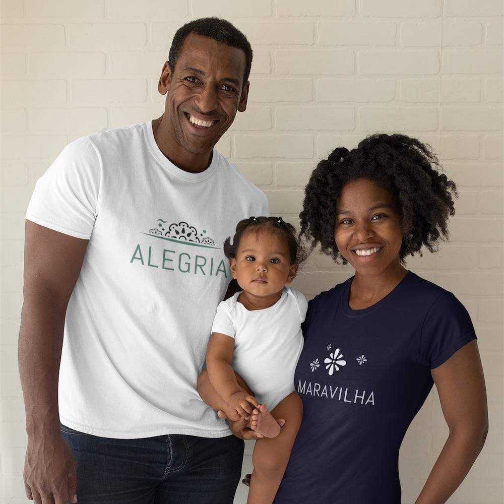 Tee-shirt femme "Maravilha" - Bleu marine