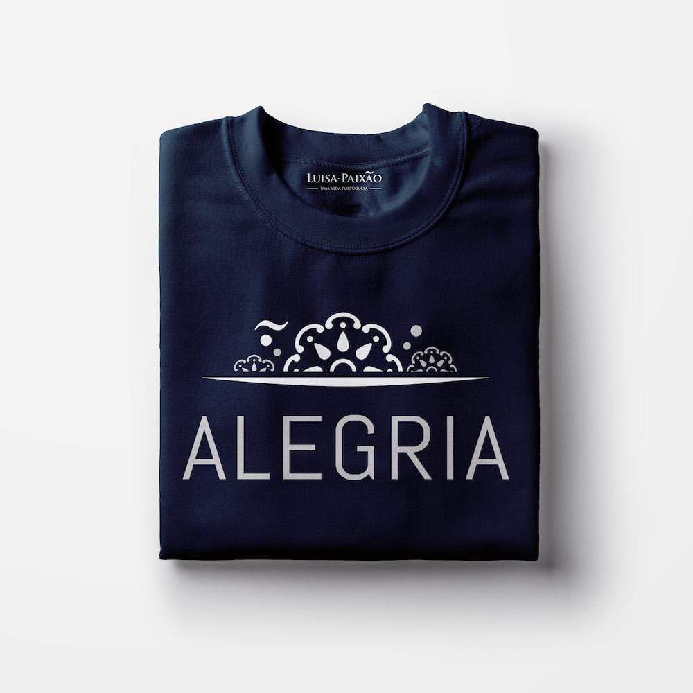 Tee-shirt unisexe "Alegria" - Bleu