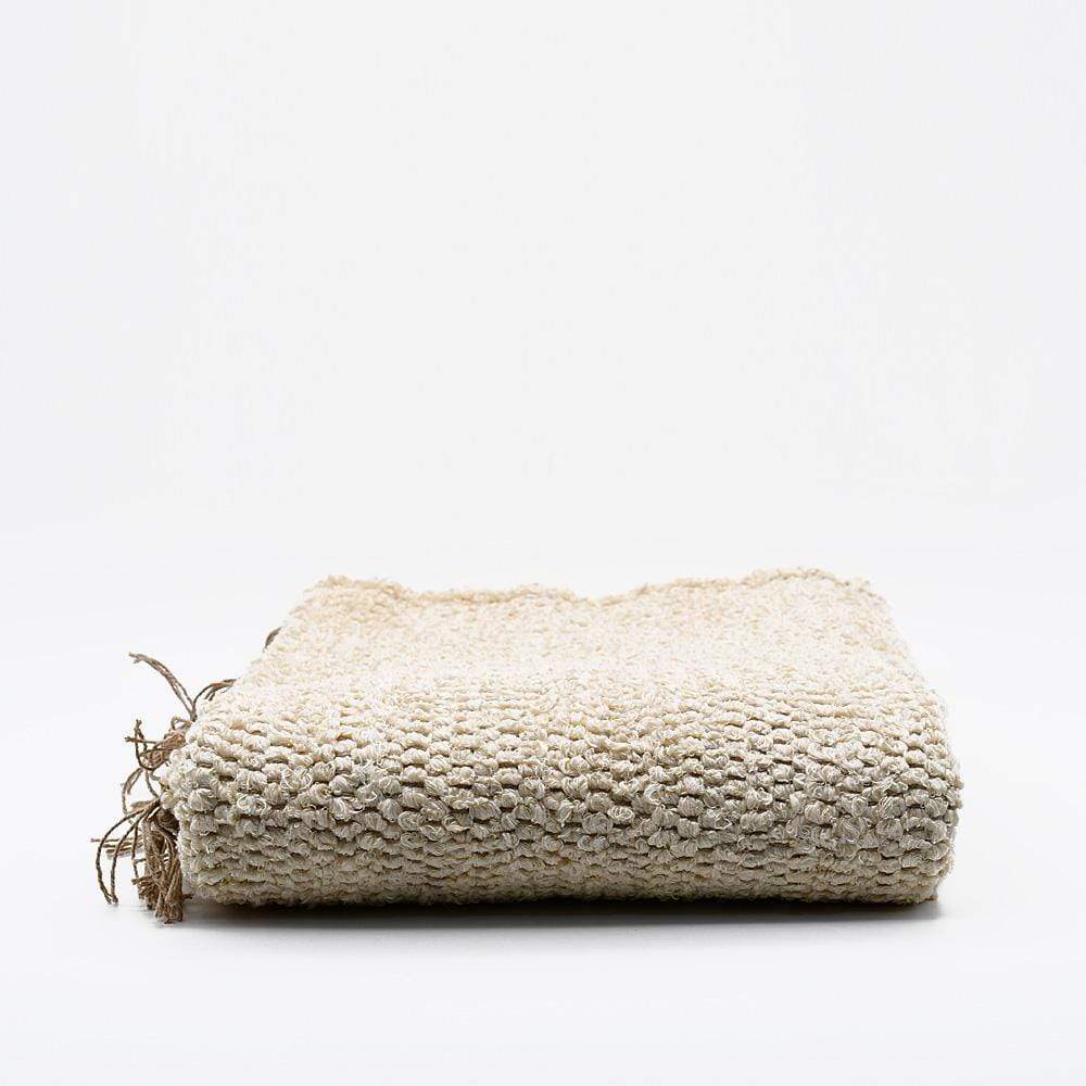 Tapis artisanal blanc cassé I Tapis artisanal portugais Tapis Artisanal - Blanc cassé 150x170cm