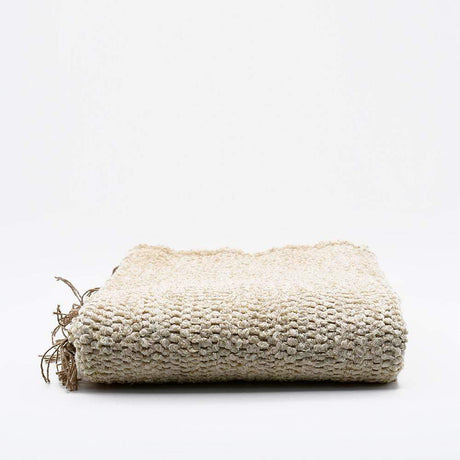 Tapis artisanal blanc cassé I Tapis artisanal portugais Tapis Artisanal - Blanc cassé 150x170cm