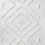 Tapis de salle de bains 150x60 - Blanc cassé