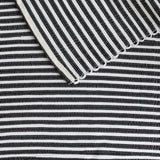 Tapis en coton 300x50 - Noir et Blanc