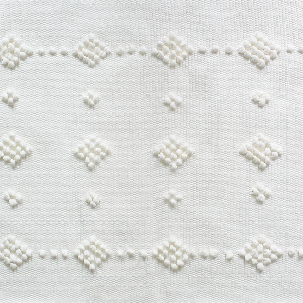 Tapis de salle de bains 100x50 - Blanc cassé