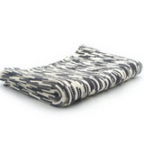 Tapis coton 150x50 Gris et blanc