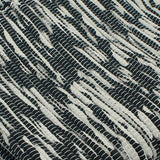 Tapis coton 100x50 Noir et gris