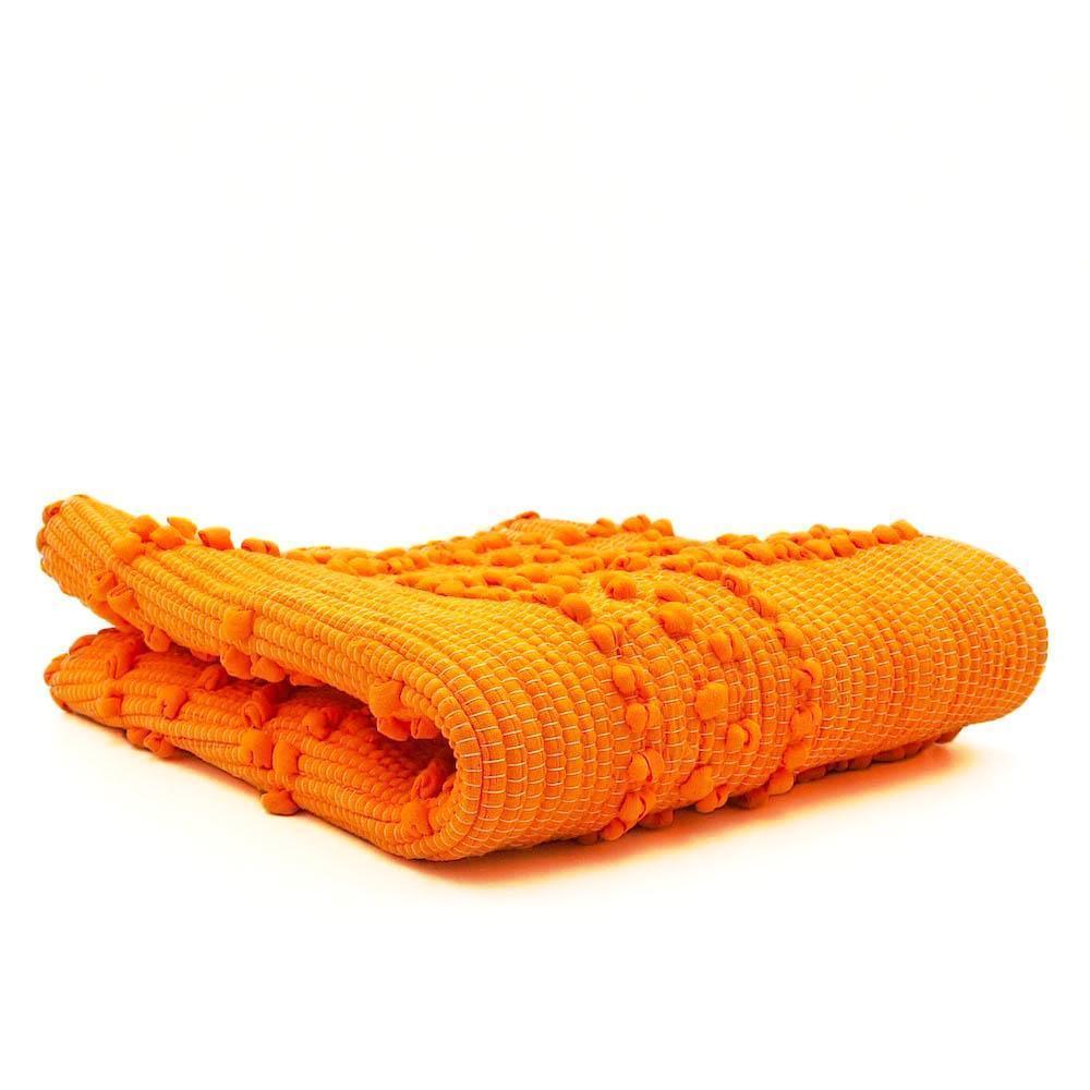 Tapis en coton 100x50 - Orange