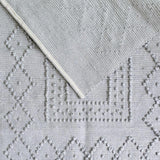 Tapis en coton 100x50 - Gris