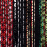 Tapis en coton fin 210x150 I Artisanat du Portugal en ligne Tapis fin en coton 210x150 - Rouge Noir & Rouge