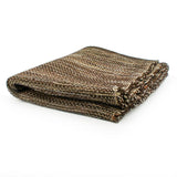 Tapis régional en coton Marron