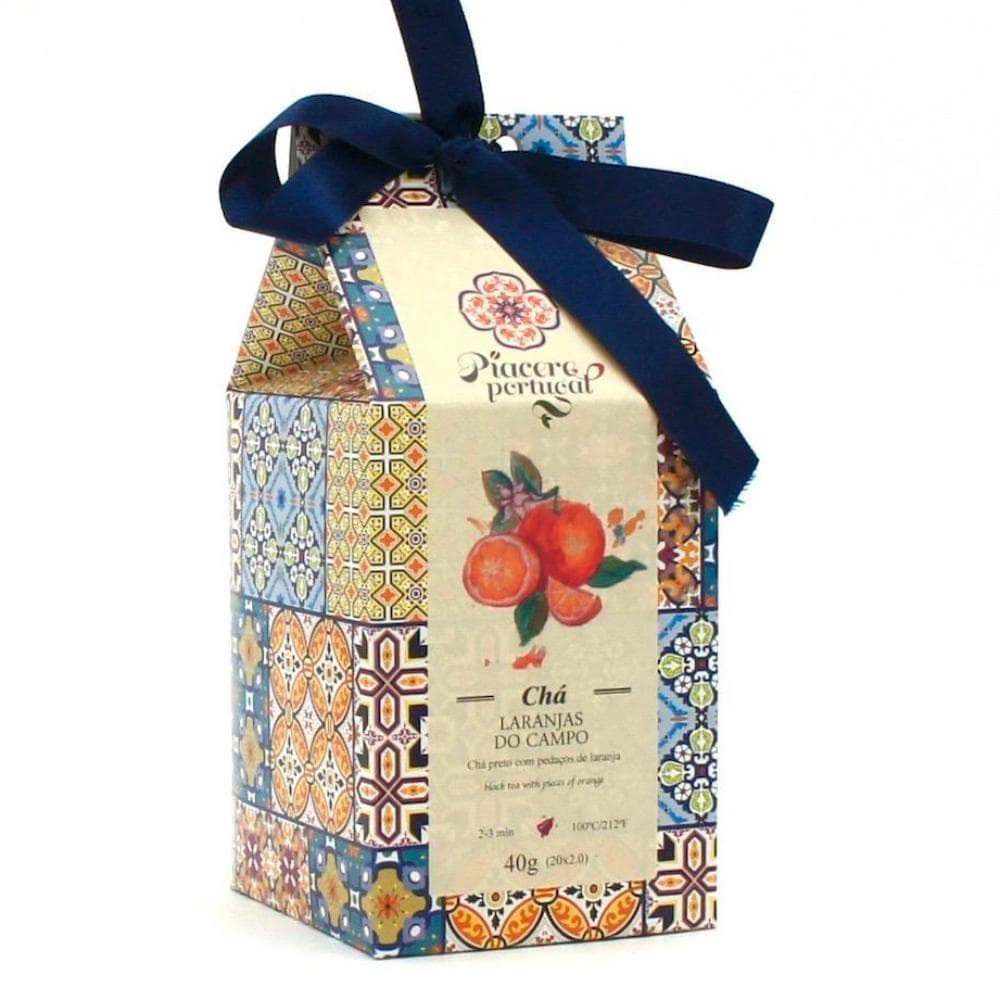 Thé noir aux oranges d'Algarve - En sachets