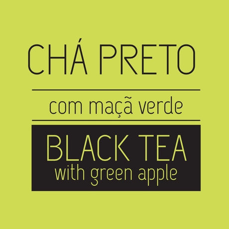 Thé noir à la pomme verte