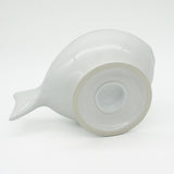 Tirelire en céramique blanche