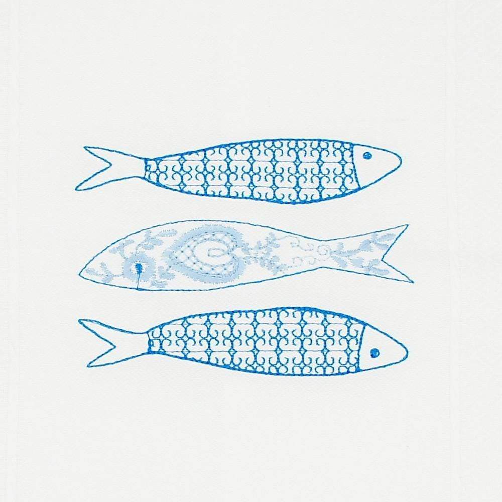 Torchon de cuisine brodé