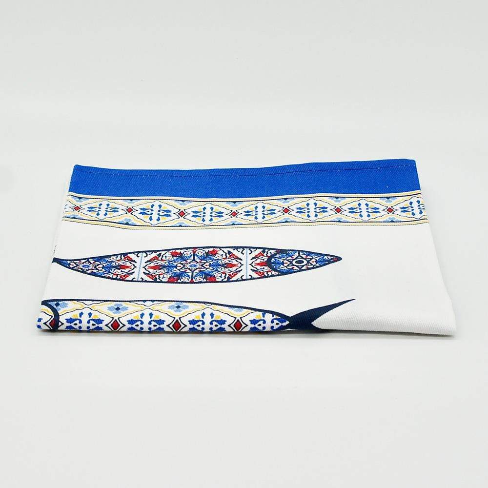 Torchon de cuisine du Portugal I Motifs portugais Torchon de cuisine "Sardinha"