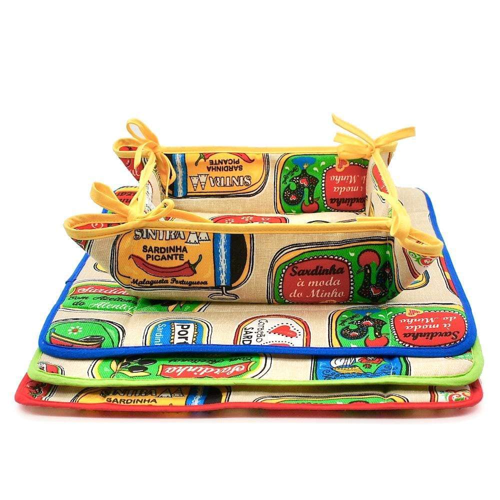 Corbeille à pain pliable"Sardinhas"